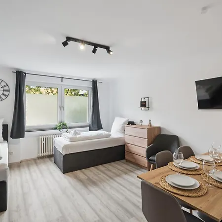 Apartamento Apartment Essen Zentrum 3 Schlafzimmer Parkplatz *